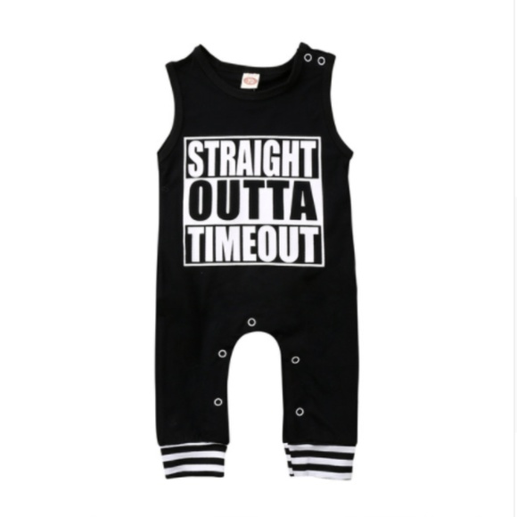 Other - “Straight outta timeout" 24 mo. Unisex